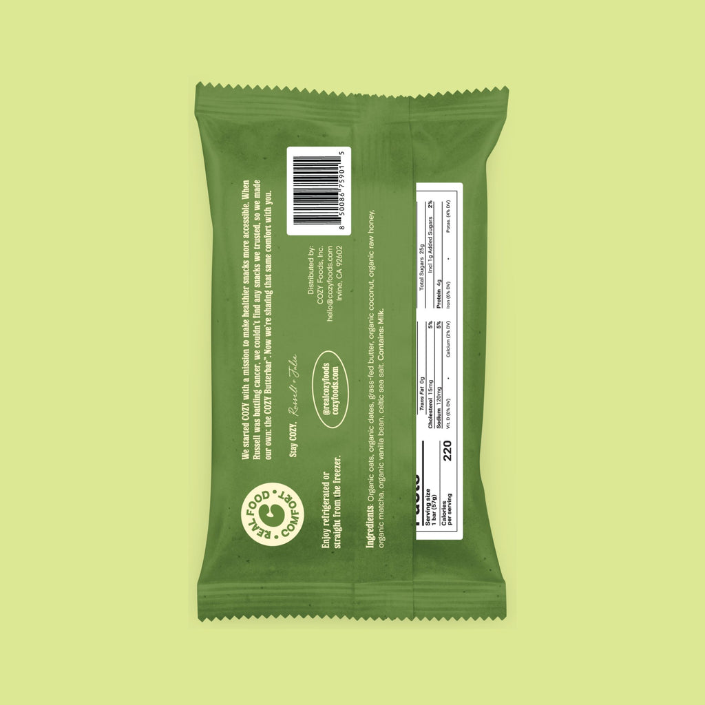 Salted Matcha Butterbar